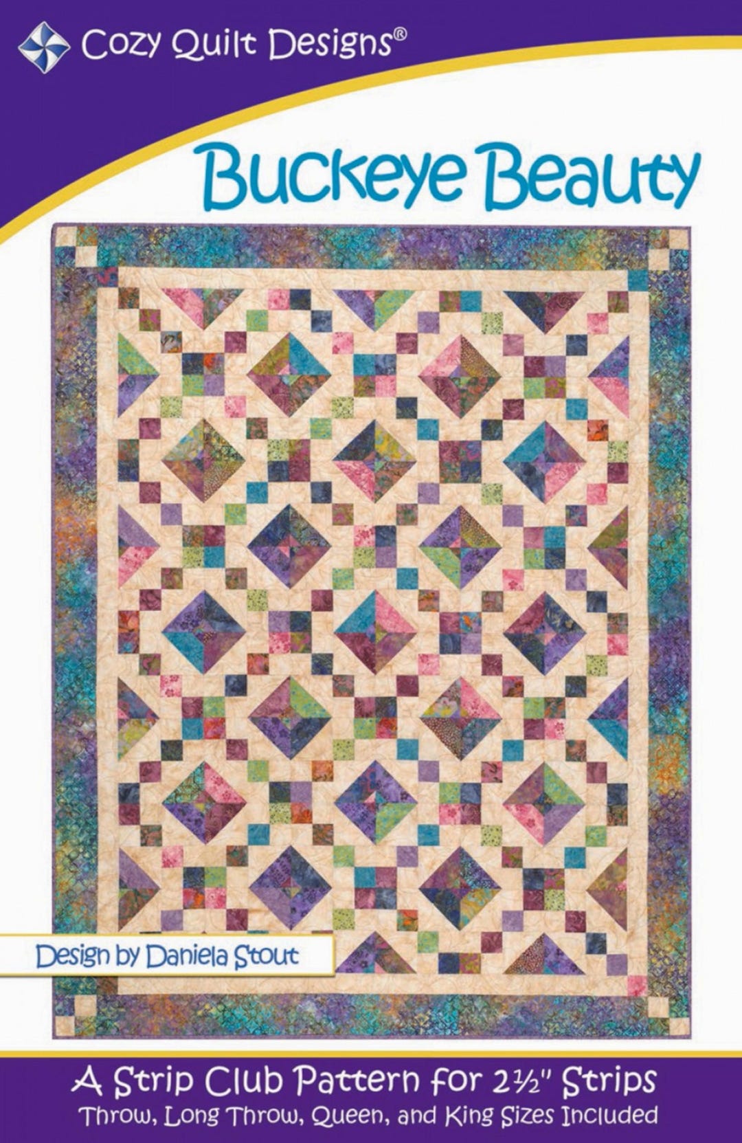 Buckeye Beauty *strip Club Quilt Pattern* From: Cozy Quilt Designs - Etsy