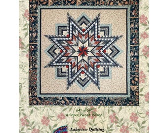 Antares  * Paper Pieced Quilt Pattern* By: Linda McGibbon of Lakeview Quilting