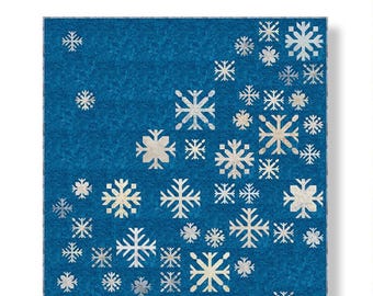 Cozy Up Quilt *Snowflake Quilt Pattern* By: Bluebird Patterns & Riley Blake