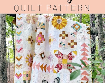 Anthologie  * Fat Quarter Friendly ~ Pieced Quilt Pattern Booklet*   By: Melanie Traylor of Southern Charm Quilts