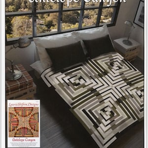 Antelope Canyon  *Pieced Quilt Pattern*  By: Laurie Shifrin