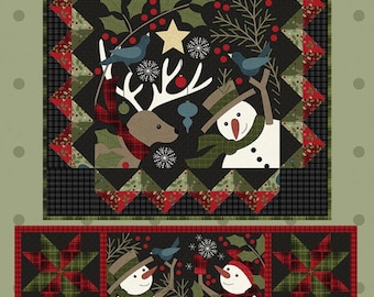 Holly Jolly *Quilt Pattern* By: Bonnie Sullivan - All Through The Night  #2403