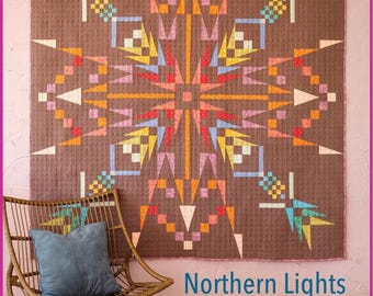 Northern Lights *A Quick Straight Ruler - Quilt Pattern* From: Sew Kind of Wonderful