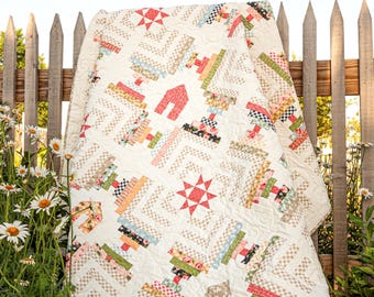 Creative Log Cabin Quilts *10 Fresh New Designs - Pattern Book* By:  Annie's Quilting
