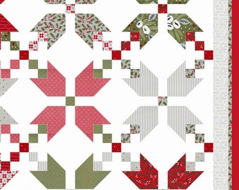 Figgy Pudding *A Fat Quarter Friendly Quilt Pattern*  By Vanessa Goertzen of Lella Boutique  #202