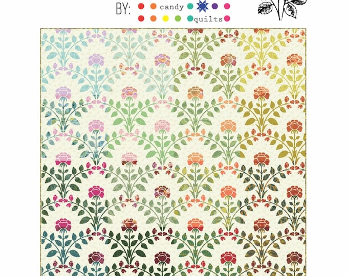 Featured listing image: Persnickety *Quilt Kit - Pre-Cut Laser Applique Fabric + Pattern* From: Eye Candy Quilts