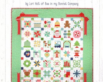 Vintage Christmas *Spiral-Bound Project Book* By: Lori Holt - It's Sew Emma