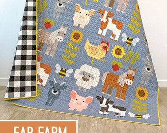 Fab Farm *Sampler Quilt Pattern* By: Elizabeth Hartman