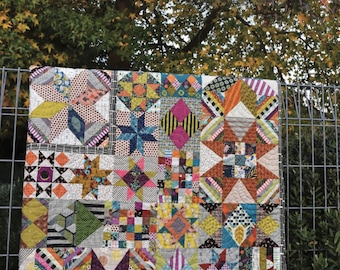 Bakers Dozen  *A Pieced Quilt Design* By:  Jen Kingwell  JKD-5729