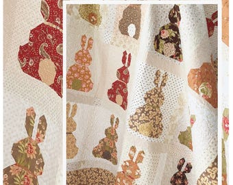Country Bunnies *Quilt Pattern* By: Margot Languedoc Designs - The Pattern Basket