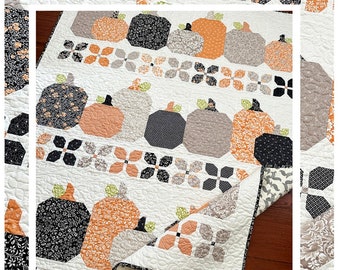 Pumpkin Harvest *Quilt Pattern* By: Margot Languedoc - The Pattern Basket  TPB2306