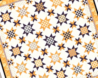 Checkerboards & Stars *Pieced Quilt Pattern*  By:  Joanna Figueroa - Fig Tree and Co.