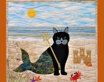 Merkitty *Wall Hanging Quilt Pattern* From: Trouble & Boo Designs