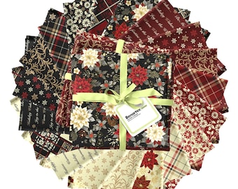 Holiday Tidings *Fat Quarter Bundle - 19 Pieces*  By Kanvas for Benartex