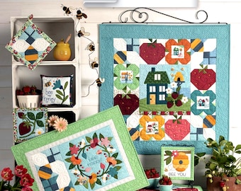 Honeybee Hollow On Wander Lane - Block 6 *Quilt & Sewing Projects Pattern* By: Nancy Halvorsen - Art to Heart