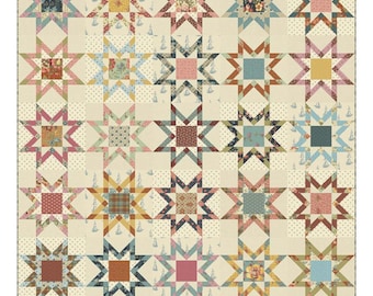 Country Star *Pieced Quilt Pattern* By: Edyta Sitar - Laundry Basket Quilts  LBQ-2000-P