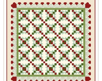 Vintage Linens* A Christmas Quilt Pattern * By Lamb Farm Designs  #173