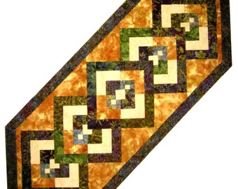 Diamond Medley *A Strip Friendly Table Runner Pattern* By: Georgette Dell'Orco - Cozy Quilt Designs   CQS051