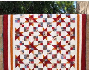 Double Friendship Star *Strip Club Quilt Pattern* By: Daniela Stout - Cozy Quilt