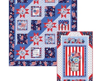 Summer Celebration *A Patriotic Quilt Pattern* By: Pine Tree Country Quilts