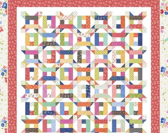 Jelly Roll Jackpot *Easy Strip Quilt Pattern* By: Corey Yoder - Coriander Quilts