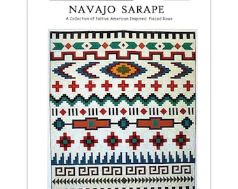 Navajo Sarape *Native American Rug Design Quilt Pattern* By: J. Michelle Watts