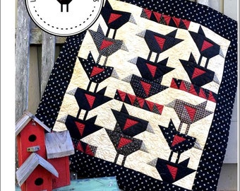 Redwing Blackbird *Scrappy Quilt Pattern* By: Karen Walker - Laugh Yourself Into Stitches