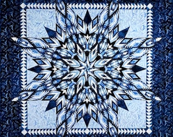 Winters Glow  * Paper Pieced Quilt Pattern* By: Linda McGibbon of Lakeview Quilting