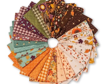 The Awe of Autumn*Fat Quarter Bundle - 26 Pieces By: Sandy Gervis  for Riley Blake Designs FQ-16190-26