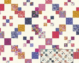 Nine Lives *Quilt Pattern* Layer Cake Friendly   From: Lavender Lime   DLL234