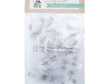 Prim Quilt - Sew Simple Shapes Template Set *62 Plastic Templates* By: Lori Holt - Riley Blake Designs