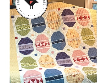 Easter Egg Hunt *Quilt Pattern - Layer Cake Friendly* By: Karen Walker - Laugh Yourself Into Stitches