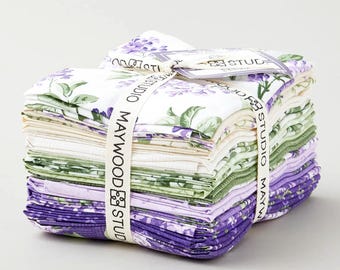 Lilac Lane *Fat Quarter Bundle - 19 Pieces* By Maywood Studio  FQ-MASLILA