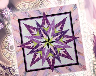 Trifari Jewels *Foundation Paper Piecing Quilt Pattern* By: Judy Niemeyer - Quiltworx