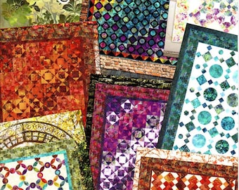 Mystical Quilts *7 Beautiful Projects - Softcover Booklet* By: Jason Yenter - In The Beginning Fabrics