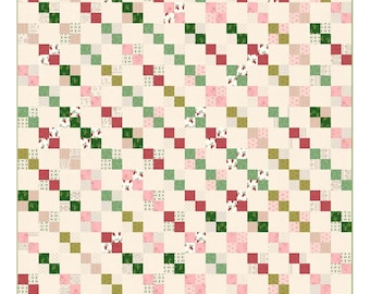 Holiday Garland *Pieced Quilt Pattern*  By: Edyta Sitar - Laundry Basket Quilts  LBQ-1594-P