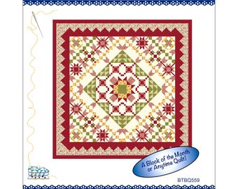 Raspberry Cheesecake * Quilt Pattern * By: Mimi Hollenbaugh & Pat Syta of Bound to be Quilting  BTBQ559