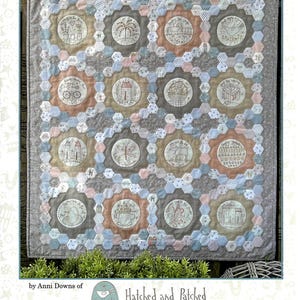 Around Town *Hand Stitching ~ Hand-Embroidery ~ Applique - Sewing Pattern* From: Hatched and Patched