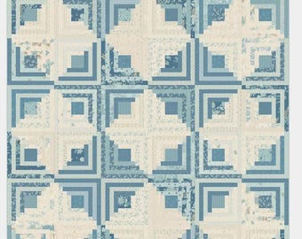 Quilter's Cabin *Pieced Quilt Pattern* By: Edyta Sitar - Laundry Basket Quilts  LBQ-1898-P