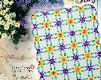 Grandma's Wedding Ring *Foundation Paper Piecing Pattern +/or Extra Papers +/or Replacement Papers*By: Judy & Bradley Niemeyer-Quiltworx