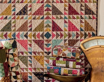 Simple Whatnots III * 19 Scrappy Pieced Quilt Patterns* By Kim Diehl  For C&T Publishing