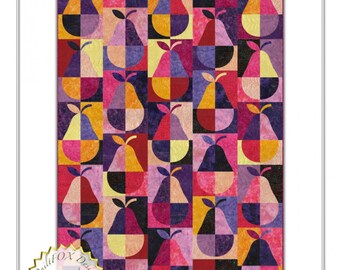 Share The Pears *A Fat Quarter Friendly Pieced Quilt Pattern* From: Quilt Fox Designs