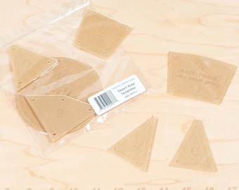 Desert Rose *Acrylic Template Set*  By: Edyta Sitar - Laundry Basket Quilts  LBQ-0977-T