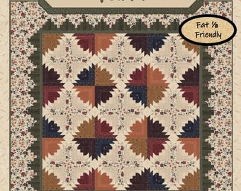 Clover Blossom Farms *Pieced Log Cabin Quilt Pattern - Fat Eighth Friendly * By: Kansas Troubles Quilters