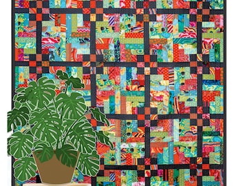 Cabin Quarters *Log Cabin Quilt Pattern* By: Rana Heredia of Sewn Wyoming