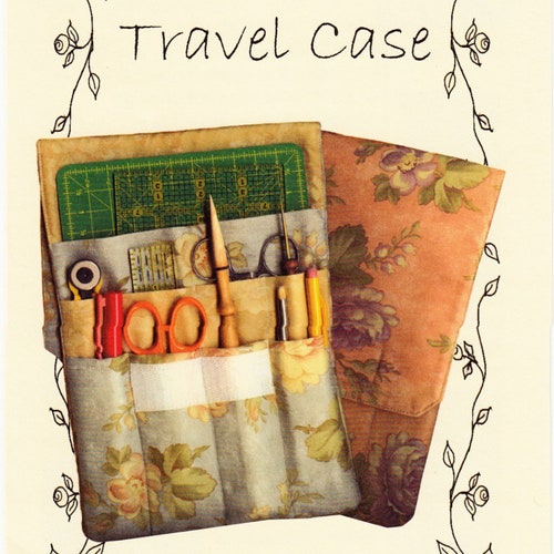 Travel Case *Sewing Pattern* A Handy Case to Carry Your Sewing Tools!   By: Pearl Pereira