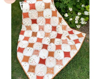 Winsome Window *An Easy Piecing Cathedral Window Quilt Pattern*   By Seams Sew Me
