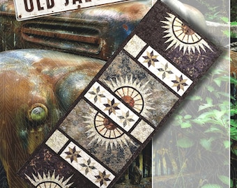 Old Jalopy Table Runner *Foundation Paper Piecing Pattern & Papers + Replacement Papers* By: Judy Niemeyer - Quiltworx