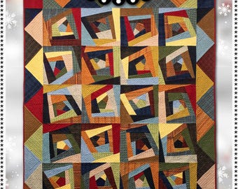 Sleigh Ride *Lap Quilt Pattern* From: Primitive Gatherings  PRI-967