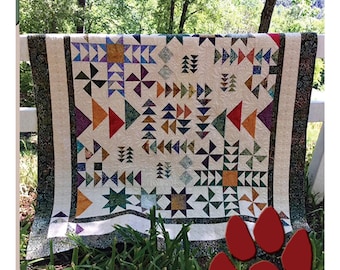 Got Geese?  *Pieced Quilt Pattern* By Deb Heatherly of Deb's Cats N Quilts  DH1753